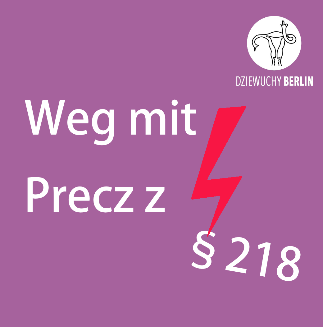 Precz z paragrafem 218 | Weg mit 218 | September 2024