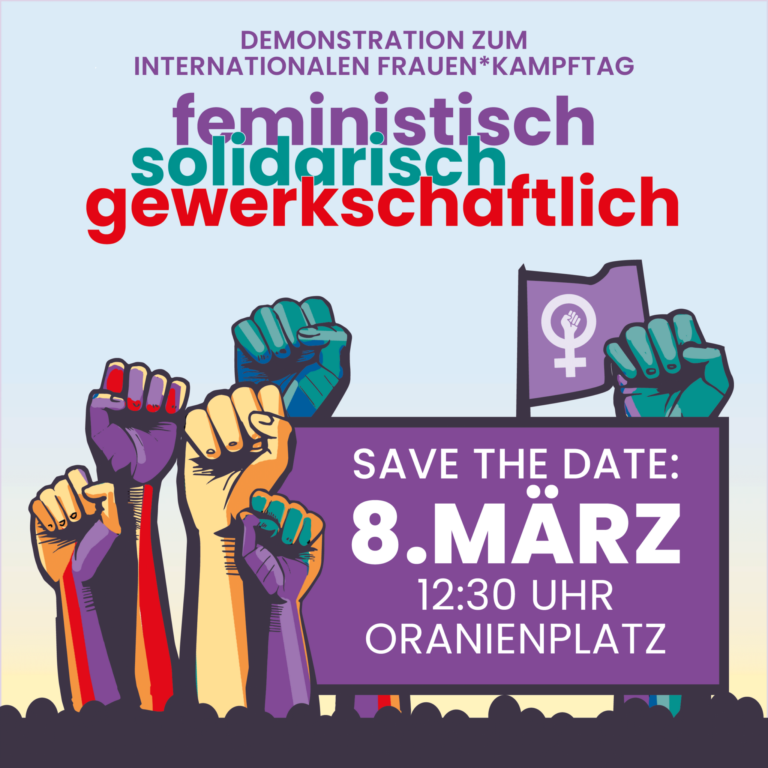 8.3.2025 – DEMO Frauen*kampftag | Dzień Kobiet